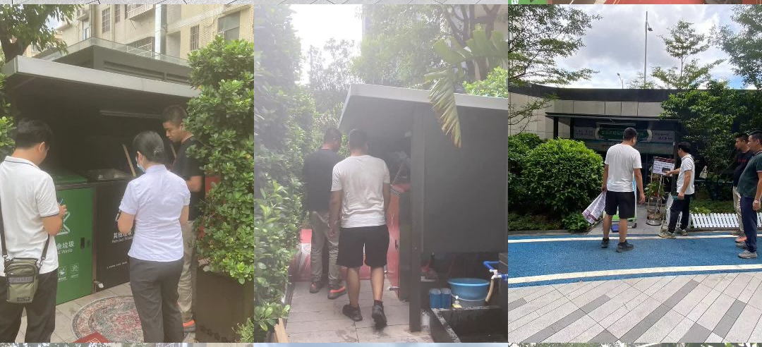白云棠景加强督导标杆小区，打造垃圾分类示范典型
