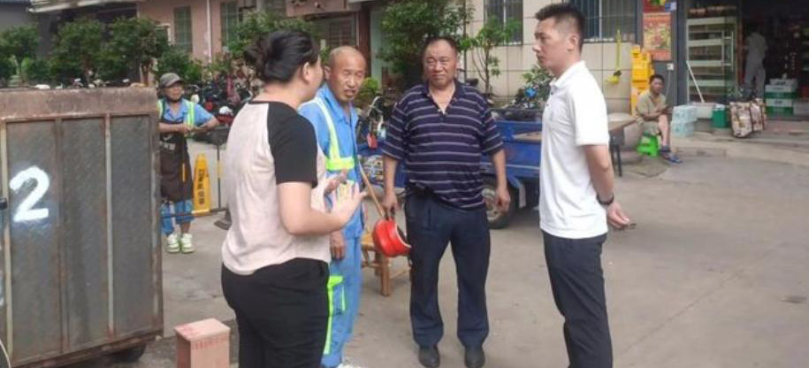 白云京溪开展专项检查，提升垃圾分类工作实效