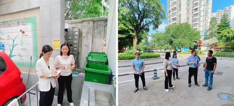 全链条提升垃圾分类意识，白云京溪开展垃圾分类巡查