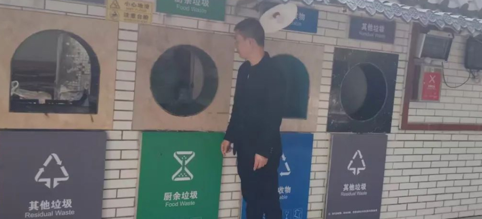 聚焦垃圾分类检查，白云三元里检查石榴桥社区投放点位