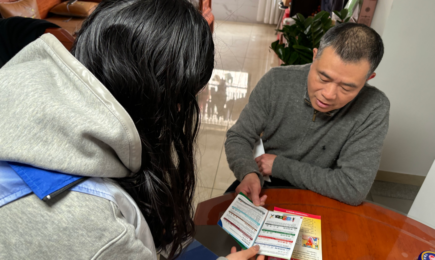 白云大源：垃圾分类入户宣传，文明新风入千家